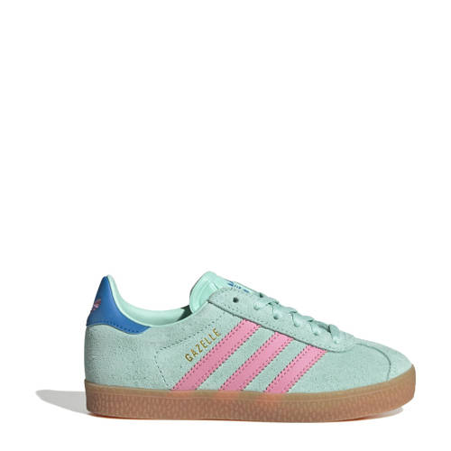 adidas Originals sneakers turquoise/roze Blauw Jongens/Meisjes Leer Meerkleurig - maat 34 afbeelding