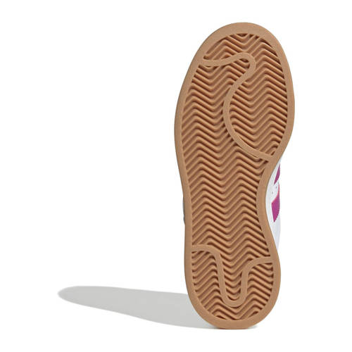 adidas Originals Campus 00s sneakers wit/roze Jongens/Meisjes Leer Effen