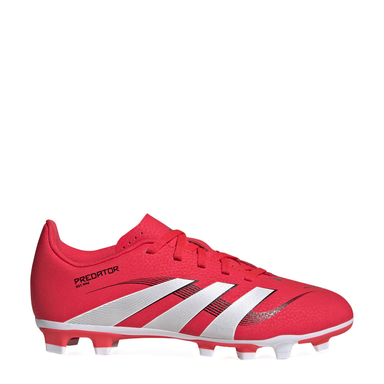 adidas Performance Predator Club FG/MG voetbalschoenen rood | kleertjes.com