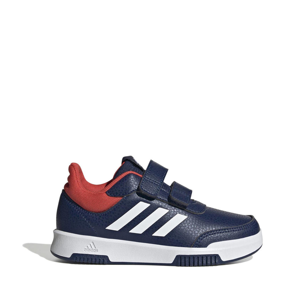 Donkerblauw, rood en witte jongens en meisjes adidas Sportswear Tensaur Sport 2.0 sneakers van imitatieleer/voering: mesh/voetbed: eva met klittenband