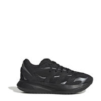 thumbnail: Zwarte jongens en meisjes adidas Sportswear Lightblaze sneakers van leer en textiel/voering: textiel met veters