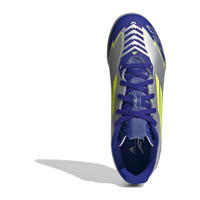 thumbnail: adidas Performance F50 Club Messi  junior voetbalschoenen zilvermetallic /kobaltblauw/geel