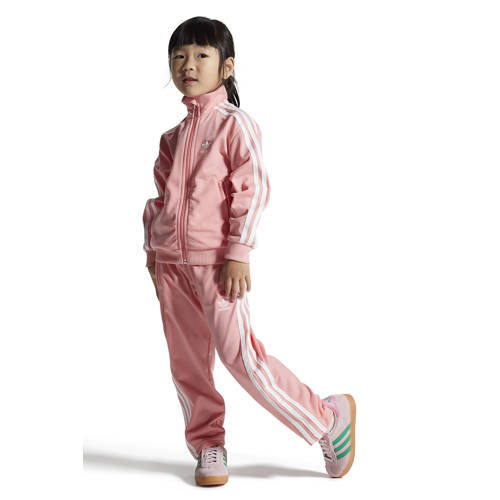 adidas Originals Gazelle sneakers lichtroze/groen/roze Jongens/Meisjes Leer - maat 35 afbeelding