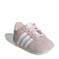thumbnail: adidas Originals Gazelle Crib  babysneakers roze/wit