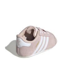 thumbnail: adidas Originals Gazelle Crib  babysneakers roze/wit