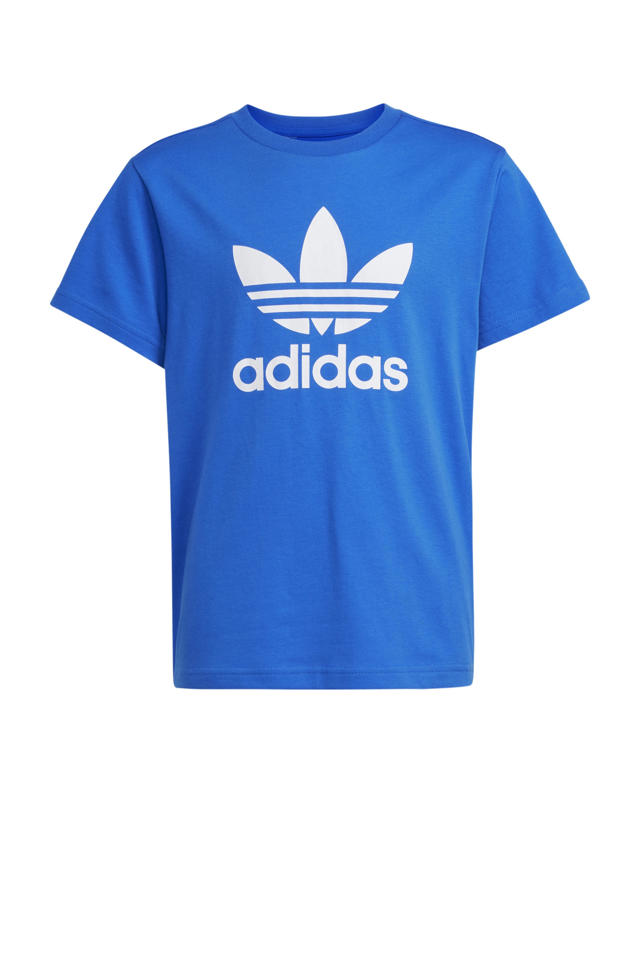 adidas Originals Adicolor Trefoil T-shirt blauw