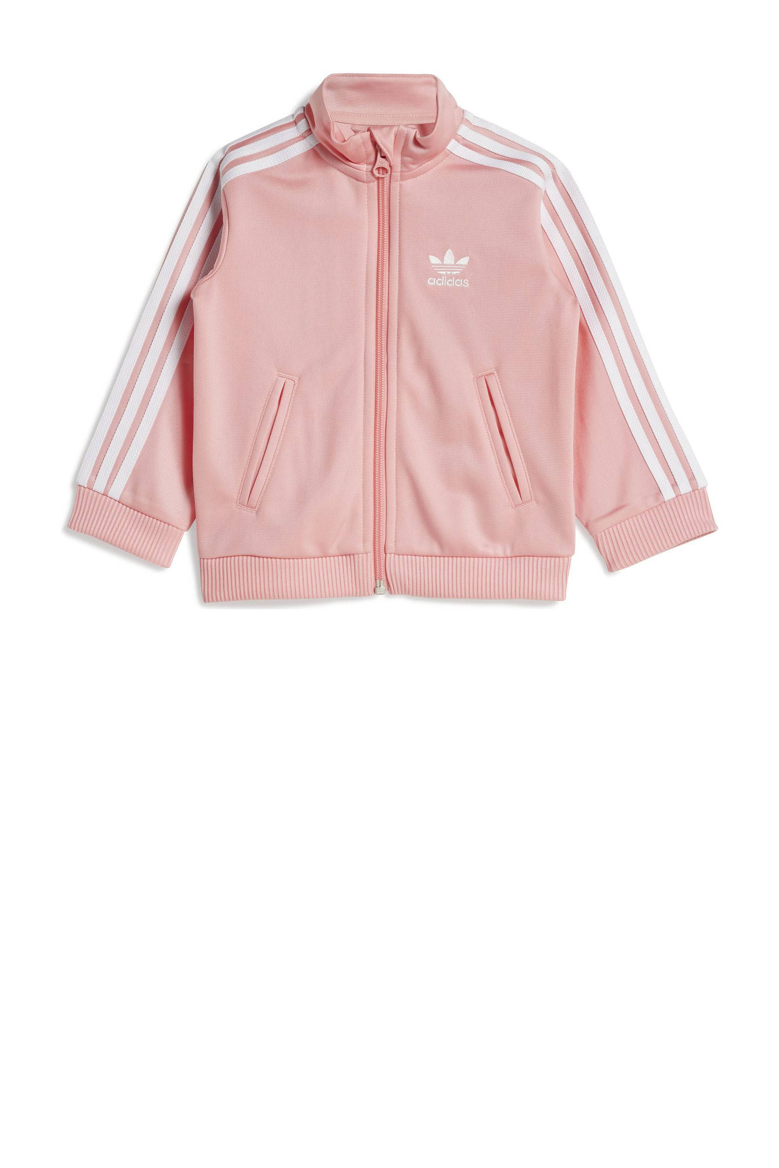 adidas Originals Adicolor Firebird trainingspak roze | kleertjes.com