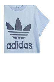 thumbnail: adidas Originals shirt + short lichtblauw