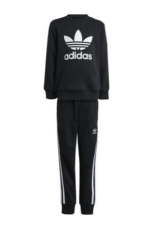 Adicolor joggingpak Trefoil zwart