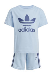 thumbnail: adidas Originals T-shirt + short lichtblauw