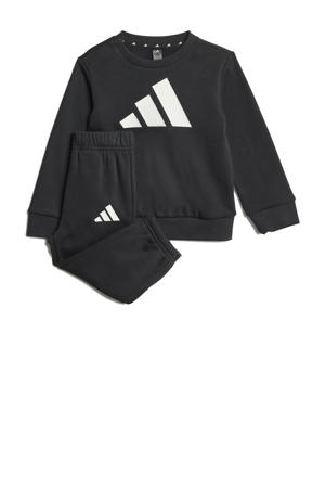 joggingpak zwart/wit