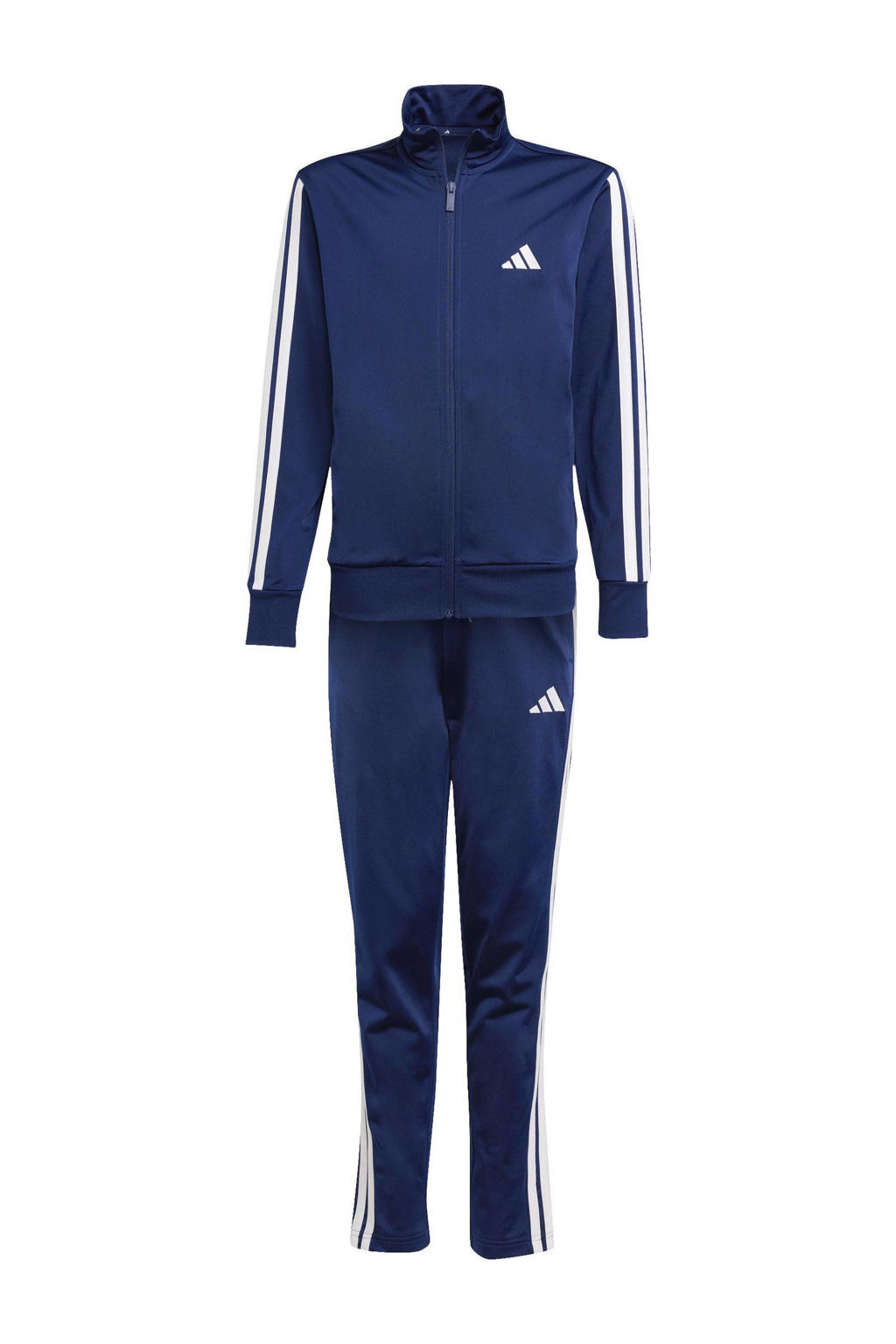 adidas Sportswear trainingspak donkerblauw/wit