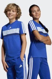 thumbnail: adidas Sportswear T-shirt Essentials Tiberio 3-Stripes blauw