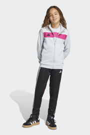 thumbnail: adidas Performance Junior  trainingspak Tiro ES  lichtgrijs/zwart