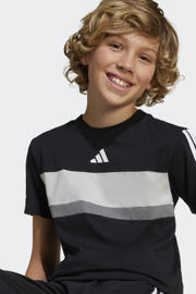 thumbnail: adidas Sportswear T-shirt Essentials Tiberio 3-Stripes zwart