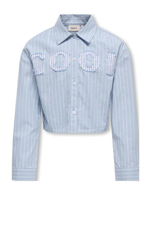 blouse lichtblauw