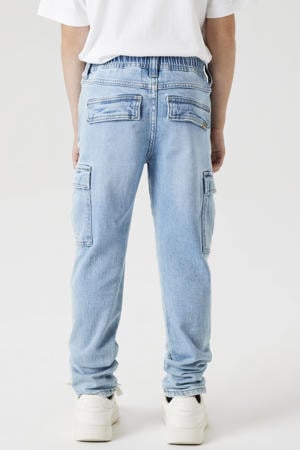 tapered jeans light blue denim