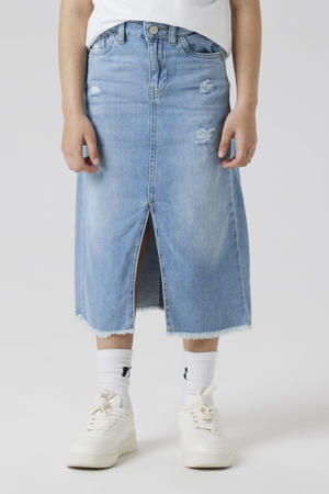 spijkerrok light blue denim