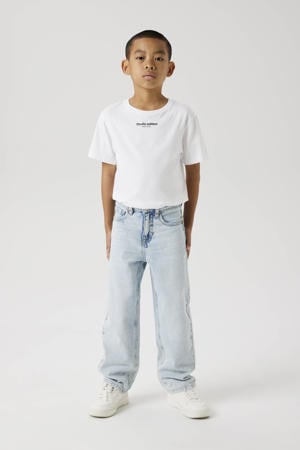 straight fit jeans NKMRYAN light blue denim