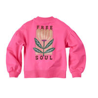 thumbnail: Z8 sweater Merel met backprint roze