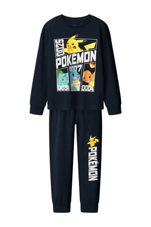 Pokemon pyjama donkerblauw