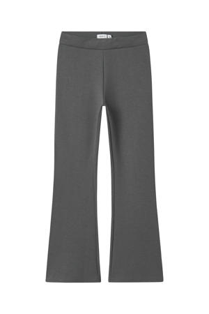 bootcut legging donkergrijs