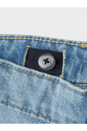thumbnail: NAME IT KIDS wide leg jeans light blue bleached