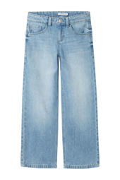 NAME IT Meisjes Nkfrose Hw Wide Jeans 1411-te Noos, donkerblauw (dark blue denim), 152