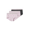 NAME IT KIDS hipster - roze/donkergrijs (set van 3)