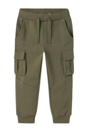 cargo joggingbroek NMNOLI olijfgroen