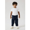 NAME IT MINI regular fit cargobroek donkerblauw