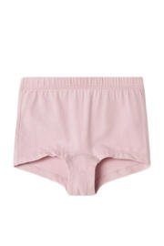 thumbnail: NAME IT MINI short - set van 3 met strikjes dessin roze/mauve