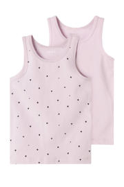 thumbnail: NAME IT MINI hemd - set van 2 roze