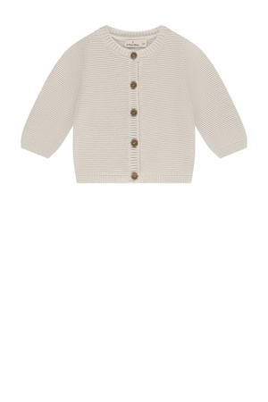 vest ecru grof gebreid