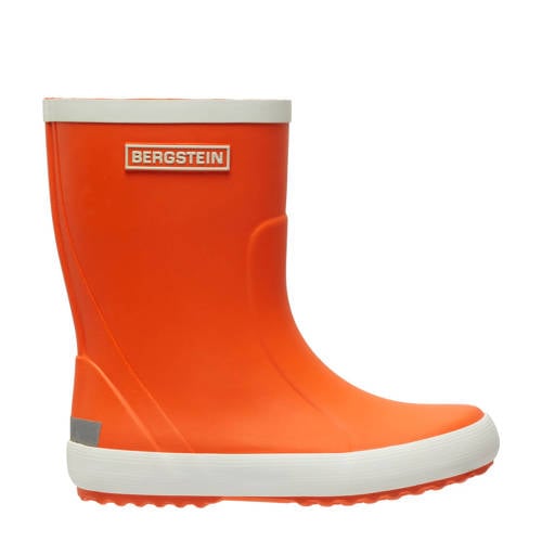 Bergstein regenlaarzen oranje Jongens/Meisjes Rubber Meerkleurig