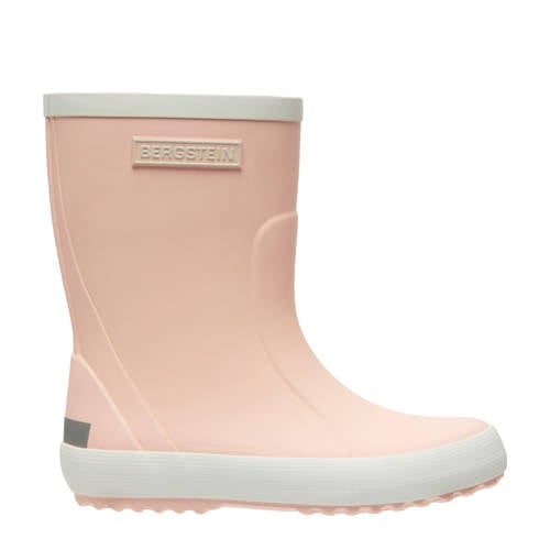 Bergstein regenlaarzen lichtroze Jongens/Meisjes Rubber Meerkleurig