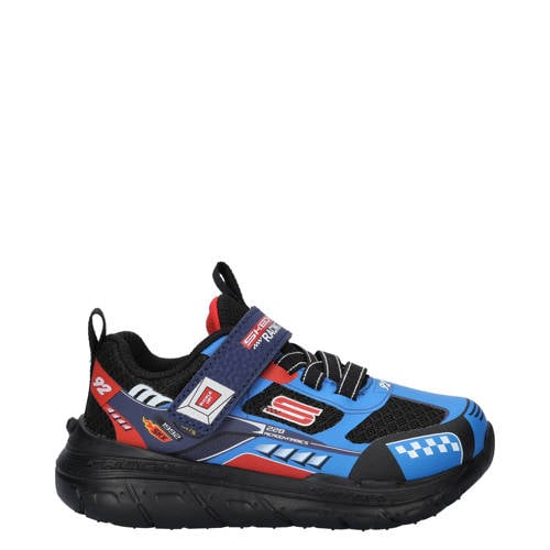 Skechers Tracks sneakers blauw Jongens Textiel Meerkleurig - maat 28 afbeelding
