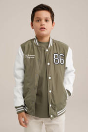 thumbnail: WE Fashion Blue Ridge bomberjack groen