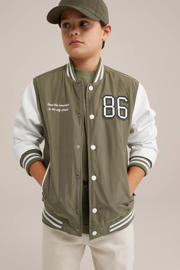 thumbnail: WE Fashion Blue Ridge bomberjack groen