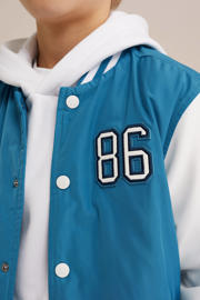 thumbnail: WE Fashion Blue Ridge bomberjack blauw