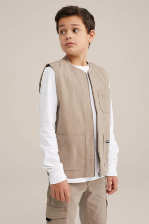 gilet beige