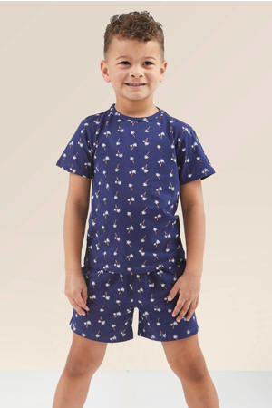 shortama blauw