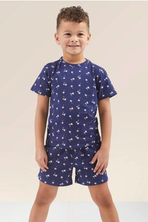 shortama blauw