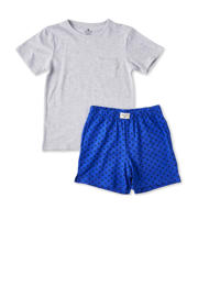 thumbnail: Little Label   shortama grijs / blauw