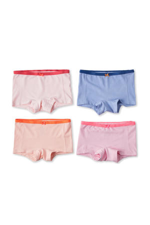 hipster - set van 4 roze/ oranje / blauw
