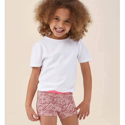 Little Label hipster - set van 4 roze Slip Meisjes Stretchkatoen All over print - maat 146/152 afbeelding