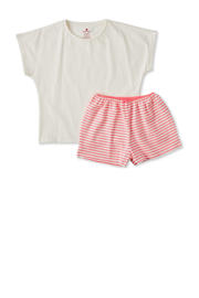 thumbnail: Little Label shortama roze / wit