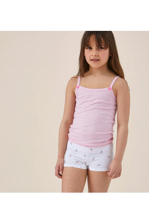 hipster - set van 4 roze/ wit