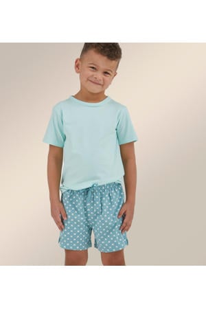 shortama blauw