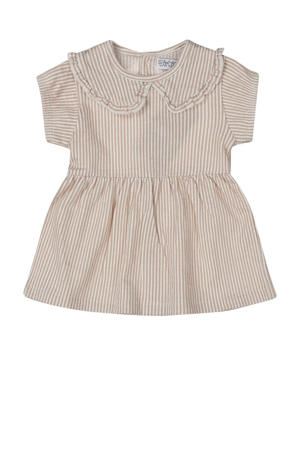 korte jurk beige